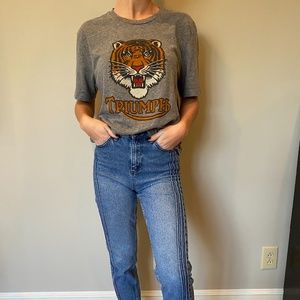 Lucky Brand Triumph Tiger Graphic T-Shirt